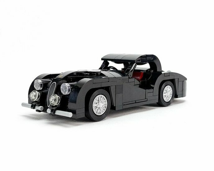 Custom Sticker - Jaguar XK120 by SFH_Bricks