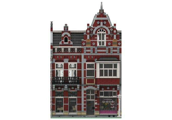 Custom Sticker - Pastry Shop Jan de Groot by vanderlegofan