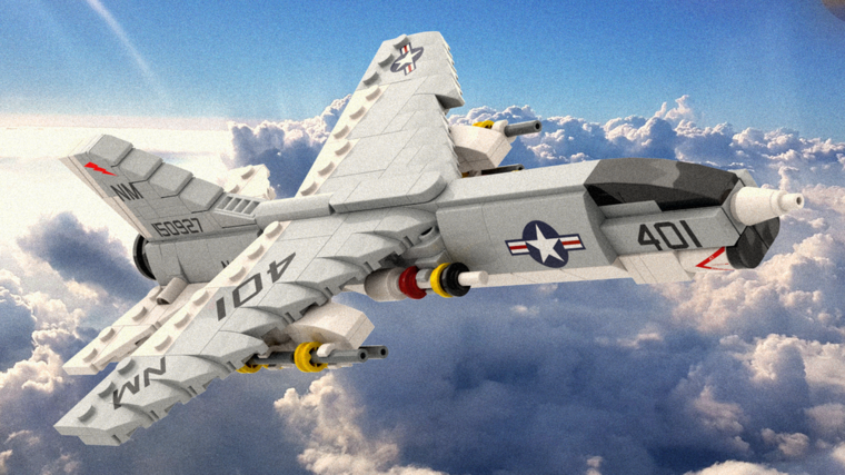 Custom Sticker - 1_72 Scale F-8E Crusader by HandSolo99