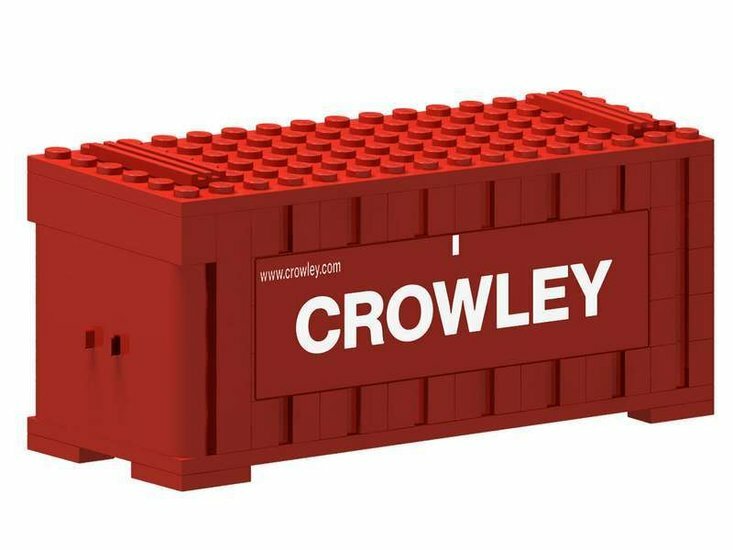 Custom Sticker - Container CROWLEY