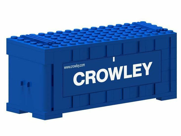 Custom Sticker - Container CROWLEY