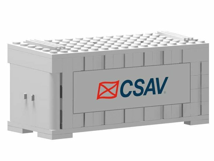 Custom Sticker - Container CSAV