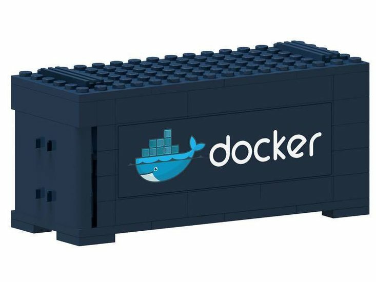 Custom Sticker - Container DOCKER