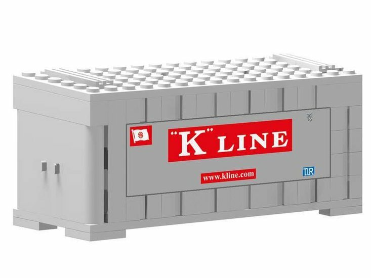 Custom Sticker - Container K-LINE (White Container)