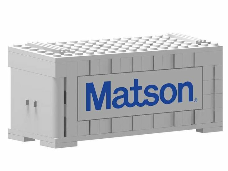 Custom Sticker - Container MATSON