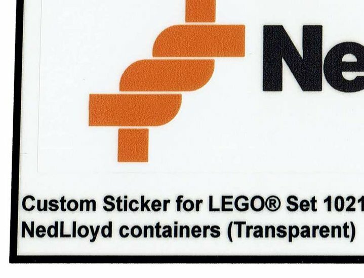 Custom Sticker - Container NEDLLOYD