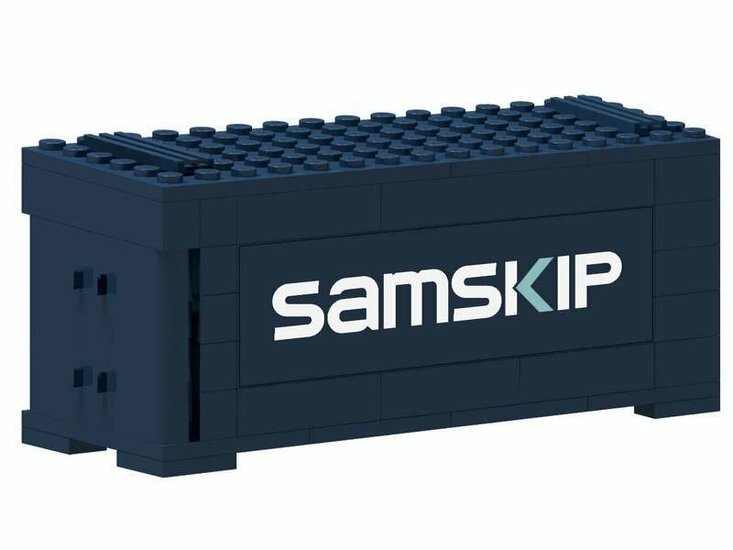 Custom Sticker - Container SAMSKIP