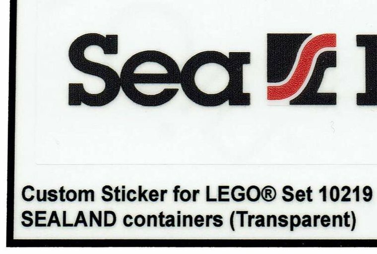 Custom Sticker - Container SEALAND