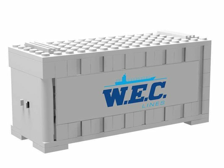 Custom Sticker - Container WEC LINES