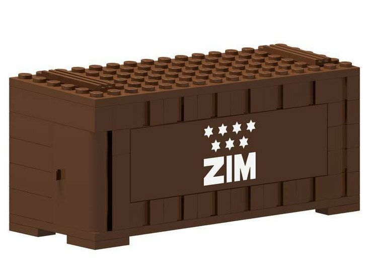 Custom Sticker - Container ZIM