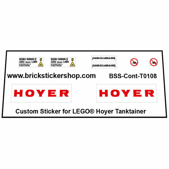 Custom Sticker - Tanktainer Hoyer