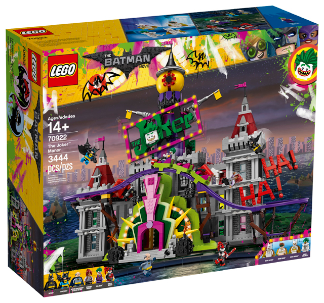 Replacement Sticker for Set 70922 - The Joker Manor