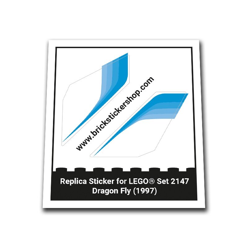 Replacement Sticker for Set 2147 - Dragon Fly