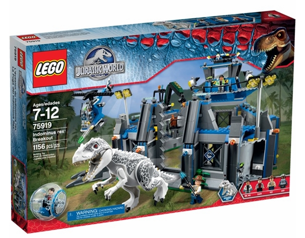 Replica Sticker voor Set 75919 - Indominus rex Breakout