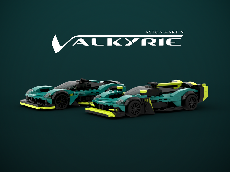 Custom Sticker - Aston Martin Valkyrie|Valkyrie AMR Pro Bundle by Taters