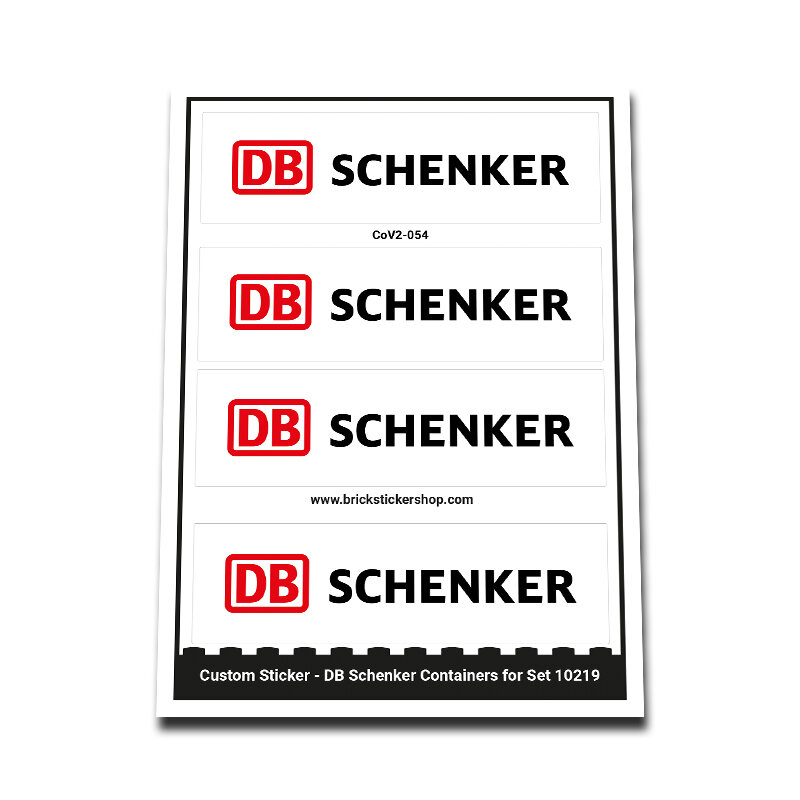 Custom Sticker - Container DB Schenker