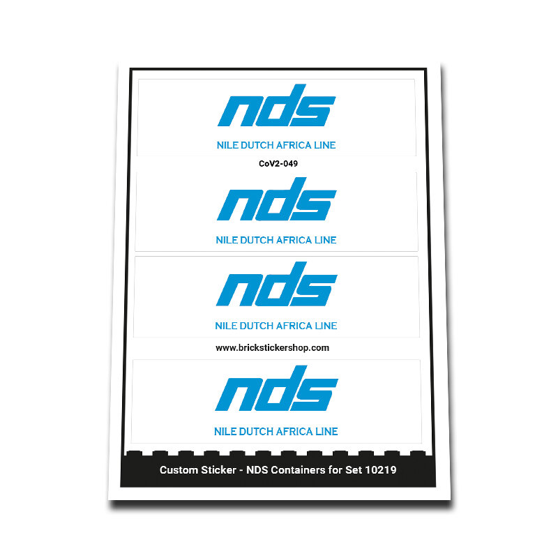 Custom Sticker - Container NDS (Old Logo)