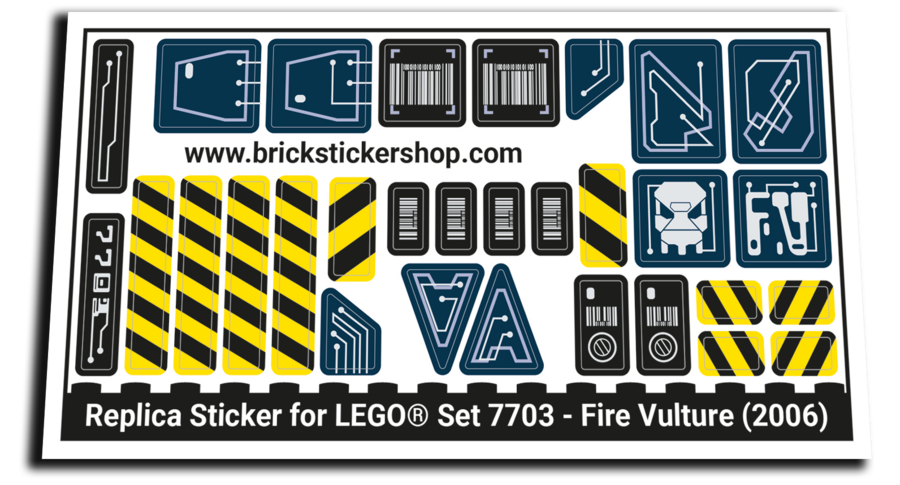 Replacement Sticker for Set 7703 - Fire Vulture