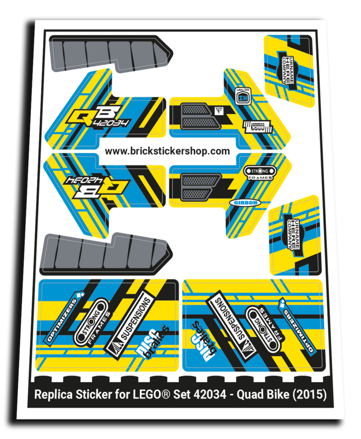 Replacement Sticker for Set 42034 - Quad Bike