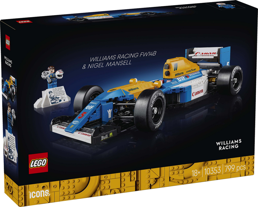 Alternative Sticker for Set 10353 - Williams Racing FW14B &amp; Nigel Mansell