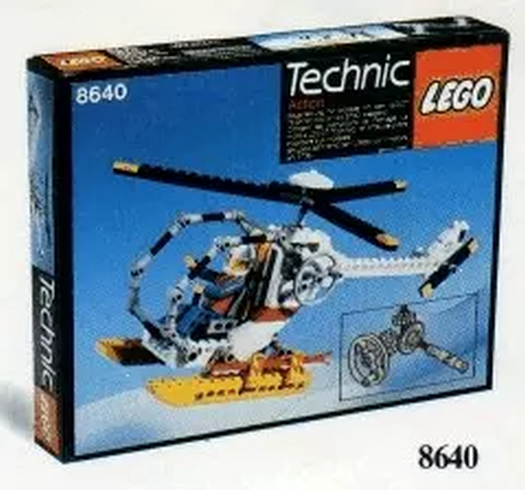 Replacement Sticker for Set 8640 - Polar Copter