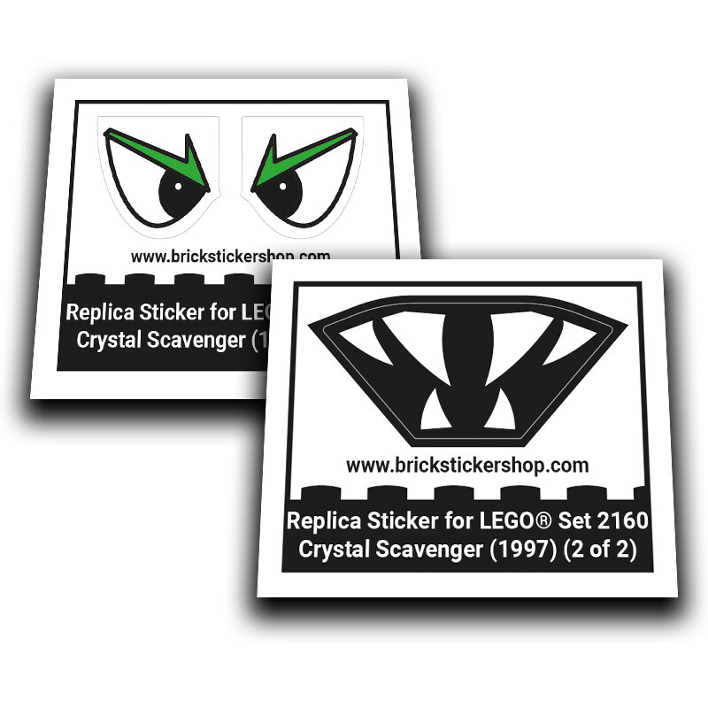 Replacement Sticker for Set 2160 - Crystal Scavenger