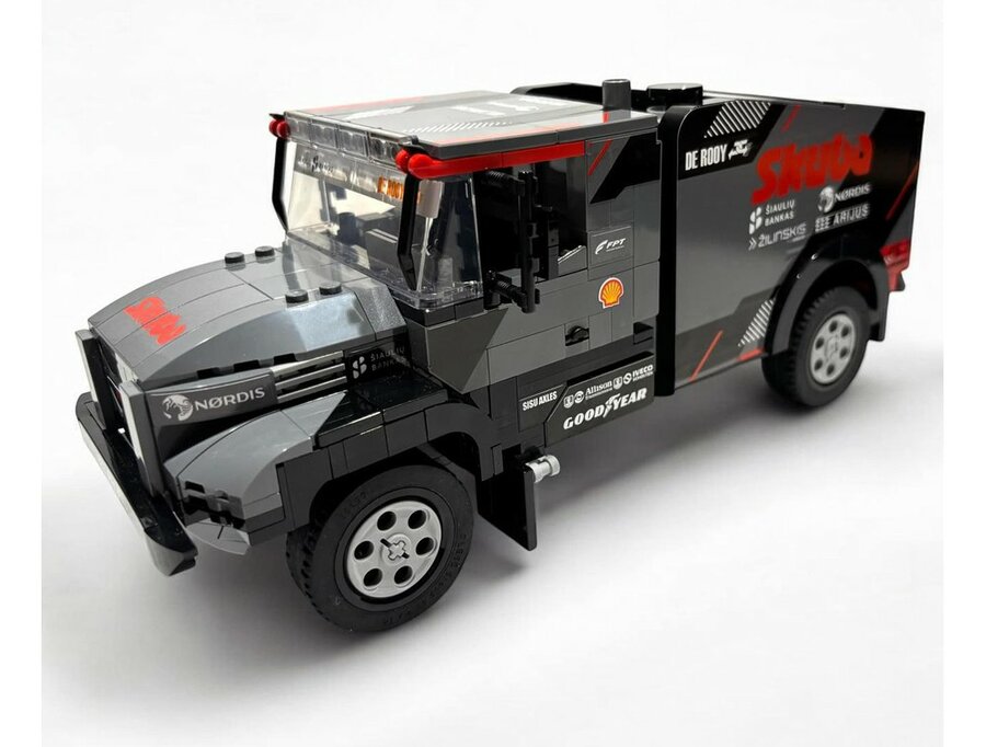 Custom Sticker for Rebrickable MOC-209616 - Iveco Powerstar Dakar Team De Rooy by besbasdesign