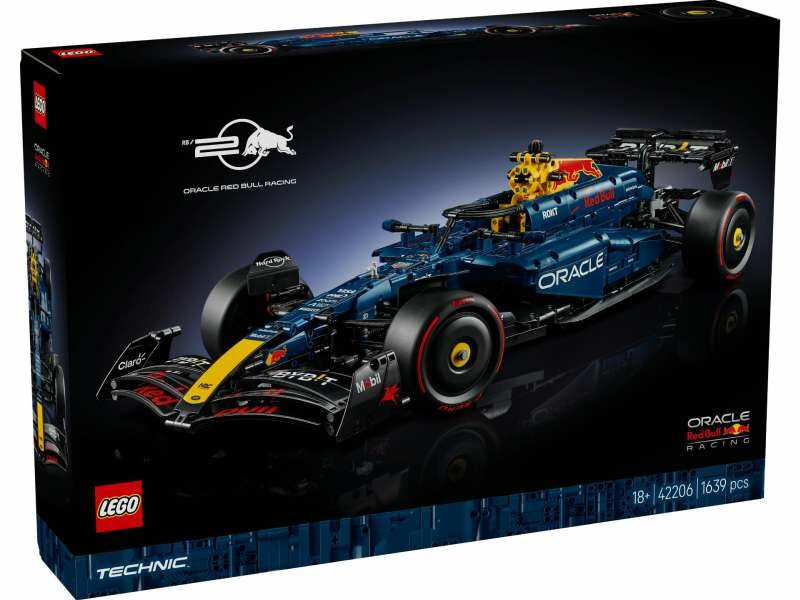 Alternative Sticker for Set 42206 - Oracle Red Bull Racing RB20 Car (Version 04)