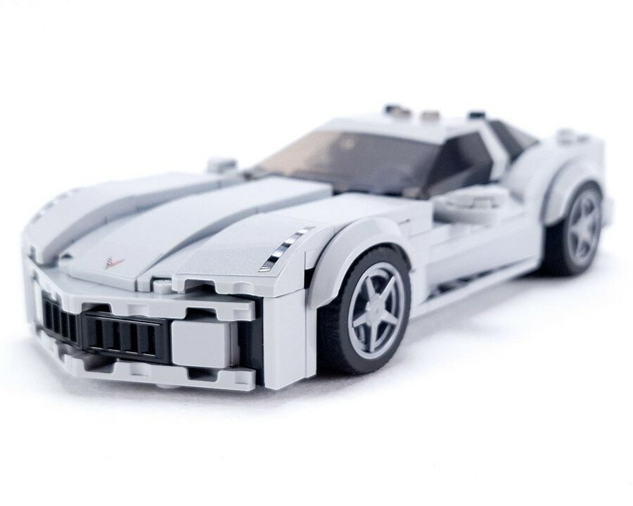 Custom Sticker - Corvette Stingray - Sideswipe by SFH_Bricks