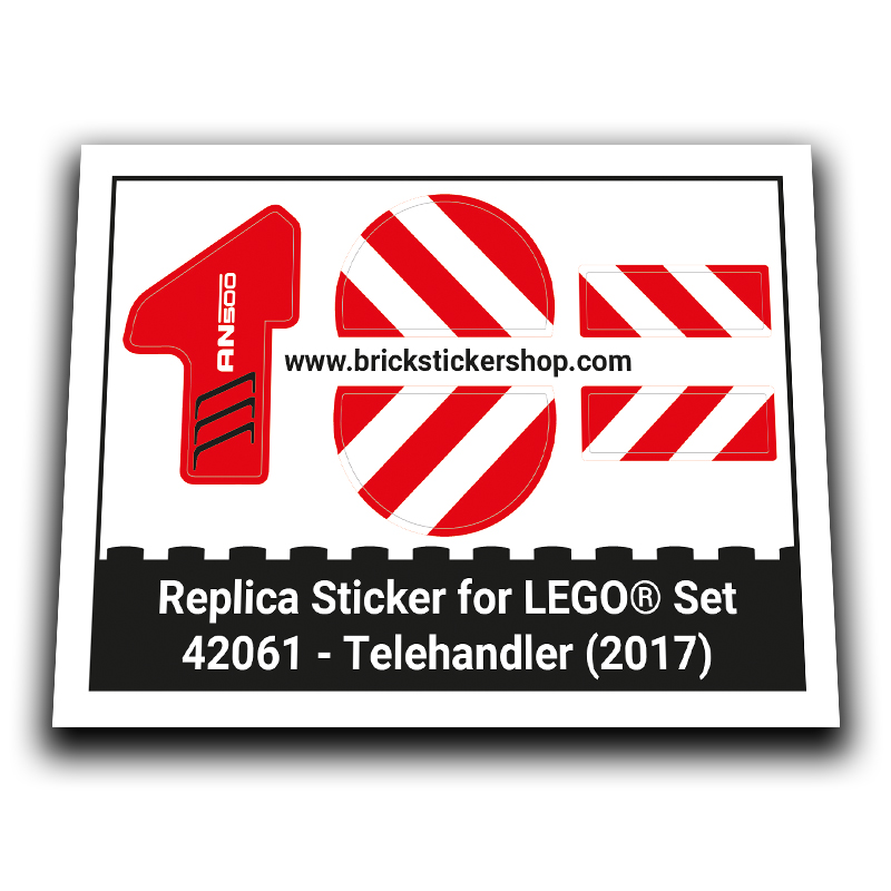 Replacement Sticker for Set 42061 - Telehandler