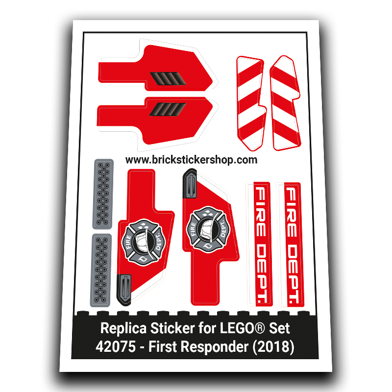 Replacement Sticker for Set 42075 - First Responder