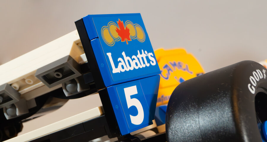 Alternative Sticker for Set 10353 - Williams Racing FW14B &amp; Nigel Mansell