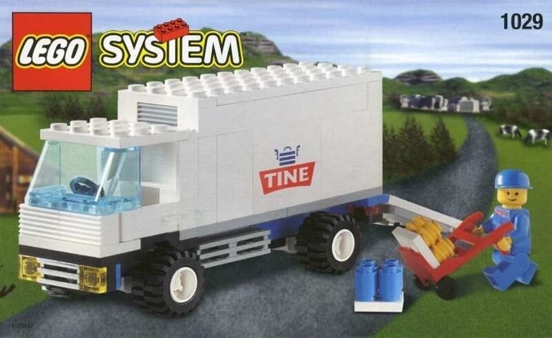 Milk truck lego land train sale