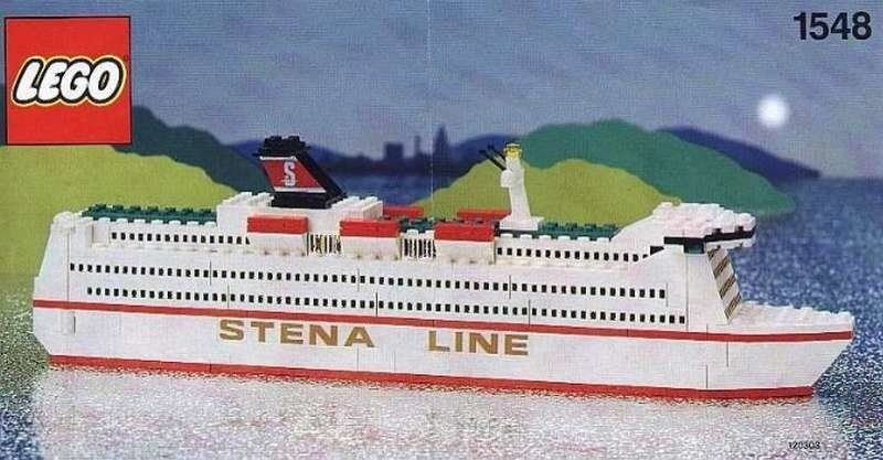 LEGO 1548 - Stena Ferry Line (Gold Version)