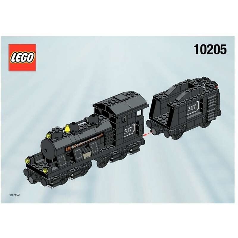 Replacement Sticker for Set 10205 - Locomotive