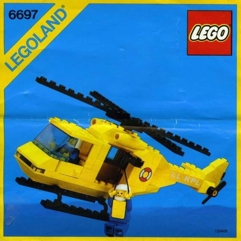 LEGO 6697 - Rescue-I Helicopter