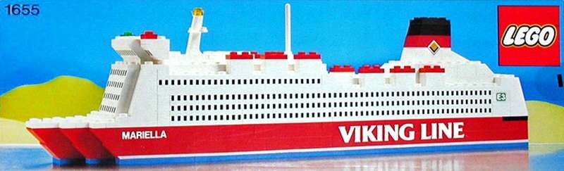 Replacement Sticker for Set 1655 - Viking Line Ferry