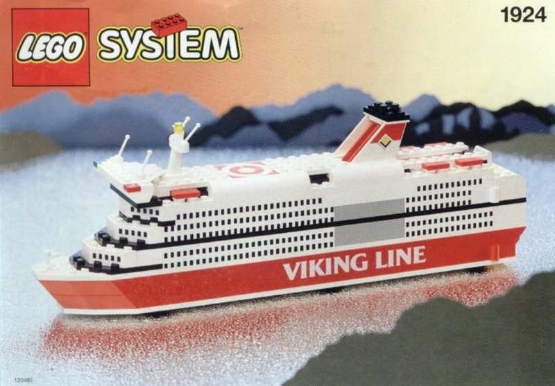 Replacement Sticker for Set 1924 - Viking Line Ferry