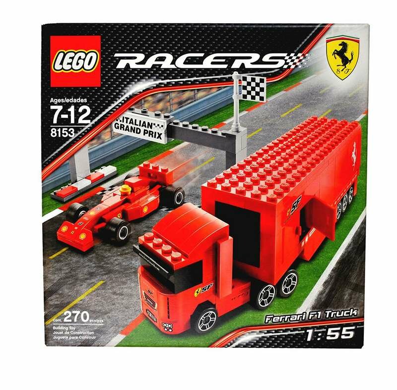 Replacement Sticker for Set 8153 - Ferrari F1 Truck 1:55