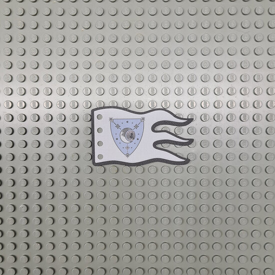 Custom Cloth - Flag 8 x 5 Wave with Haldor Moon Emblem