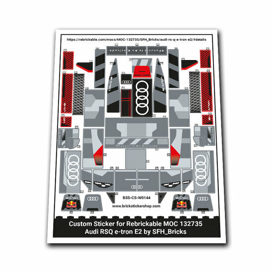Custom Sticker - Audi RSQ e-tron E2 by SFH_Bricks