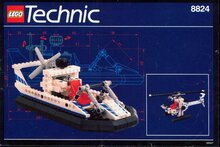 Replica Sticker voor Set 8824 - Hovercraft