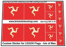 Custom Sticker - Flags - Flag of the Isle of Man