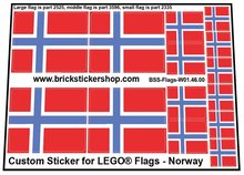 Custom Sticker - Flags - Flag of Norway