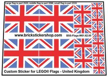 Custom Sticker - Flags - Flag of the United Kingdom