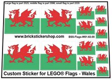 Custom Sticker - Flags - Flag of Wales