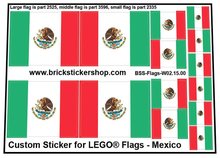 Custom Sticker - Flags - Flag of Mexico