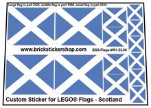 Custom Sticker - Flags - Flag of Scotland