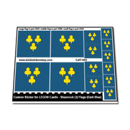 Shamrock Flags (Dark Blue)