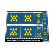 Shamrock (8) Flags (Dark Blue)